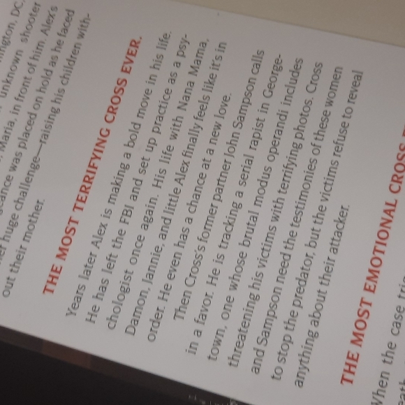 Cross by James Patterson new york times best seller - Picture 4 of 4